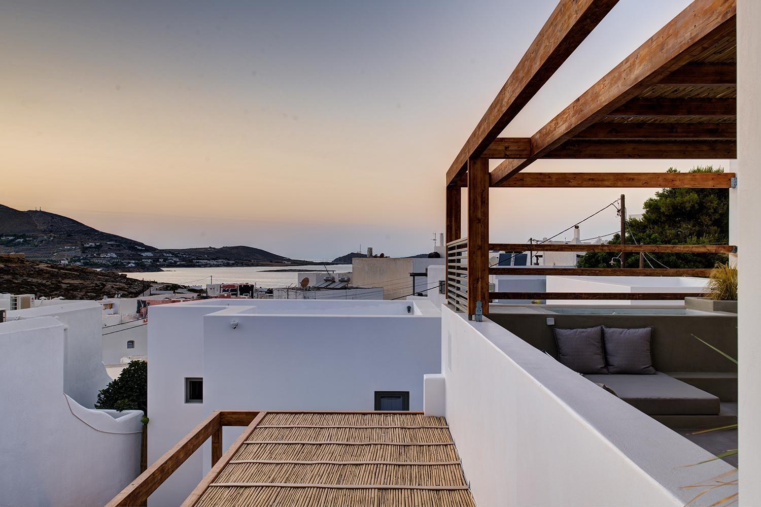 Clementina Paros Apartment Náousa Exterior foto